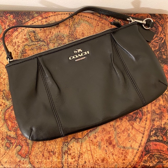 Coach Handbags - Black Coach Wristlet